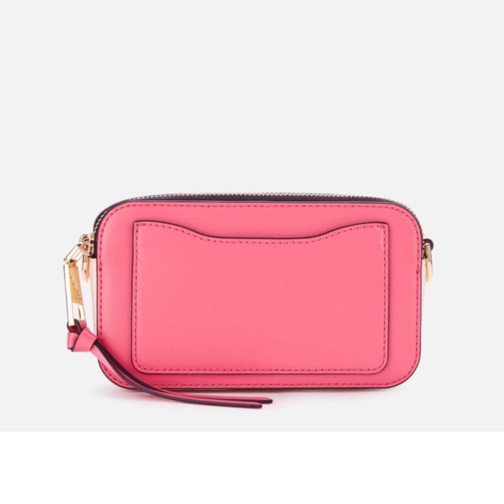 NWT Marc Jacobs Pink & Coral Snapshot Crossbody Bag - Picture 3 of 15